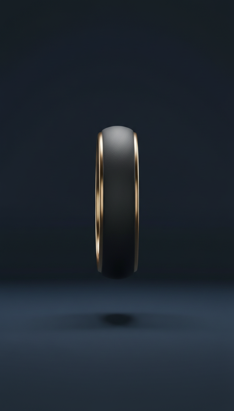 Shadow Slate Ceramic Smart Ring